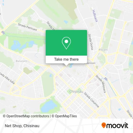 Net Shop map