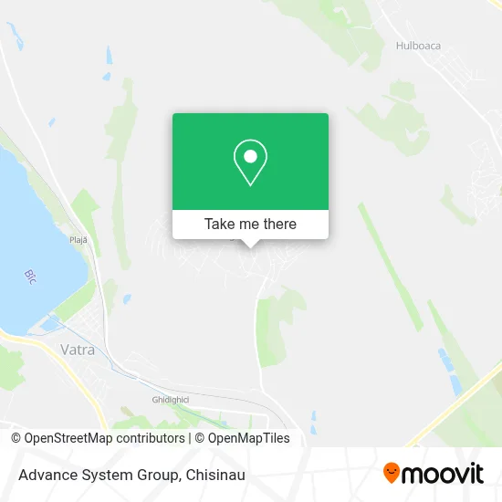 Advance System Group map