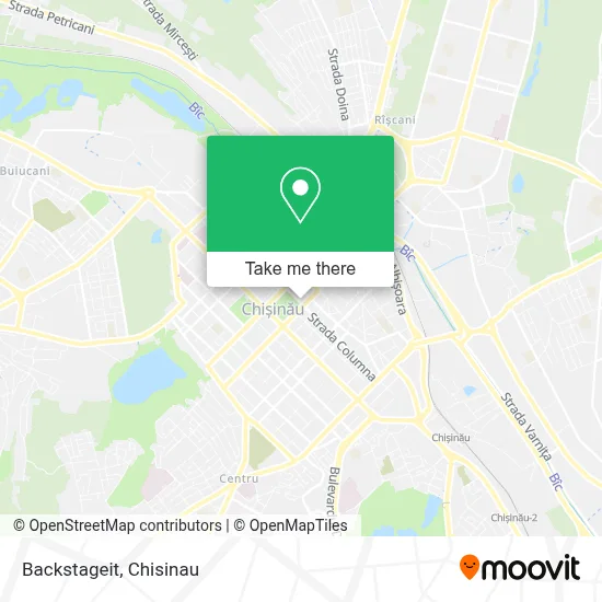Backstageit map