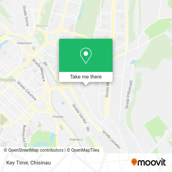 Key Time map