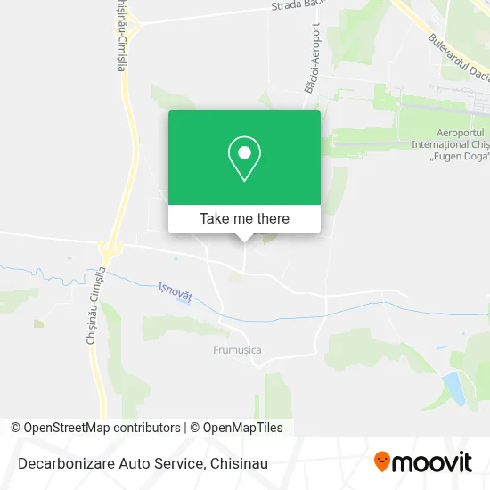 Decarbonizare Auto Service map