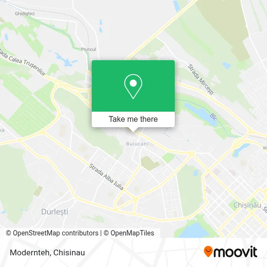 Modernteh map