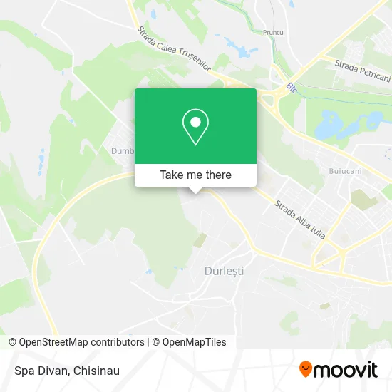 Spa Divan map