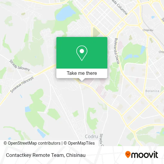 Contactkey Remote Team map