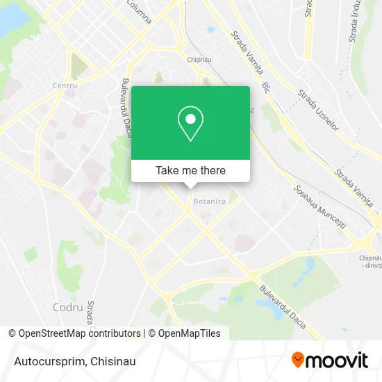 Autocursprim map