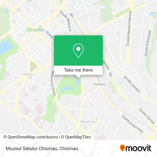 Muzeul Satului Chisinau map