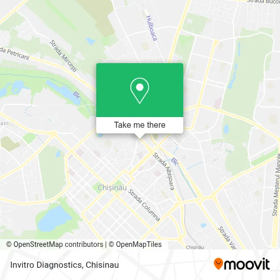 Invitro Diagnostics map