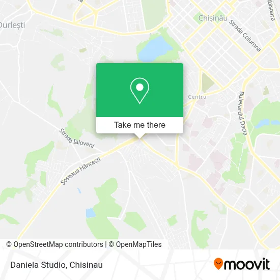 Daniela Studio map