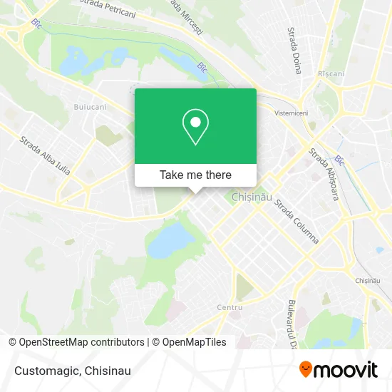 Customagic map