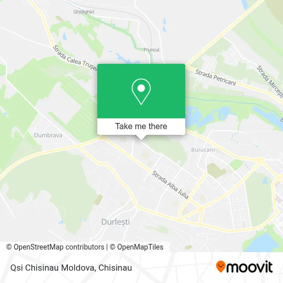 Qsi Chisinau Moldova map