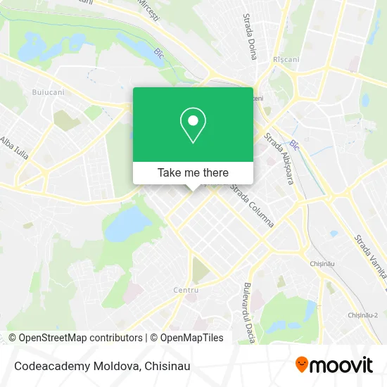 Codeacademy Moldova map