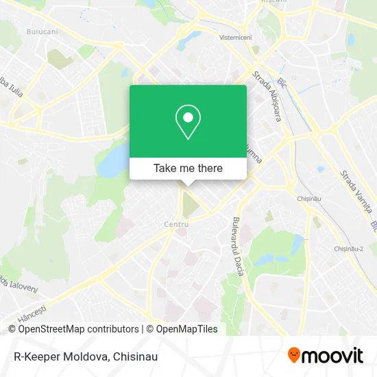 R-Keeper Moldova map