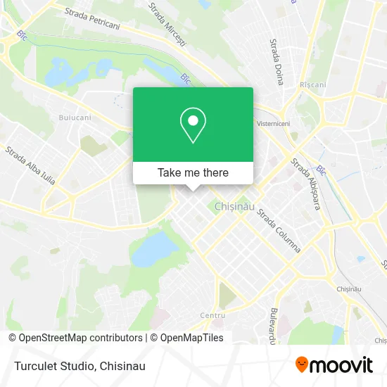 Turculet Studio map