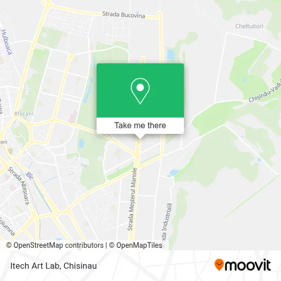 Itech Art Lab map