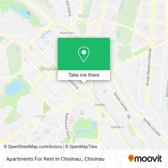 Apartments For Rent In Chisinau. map