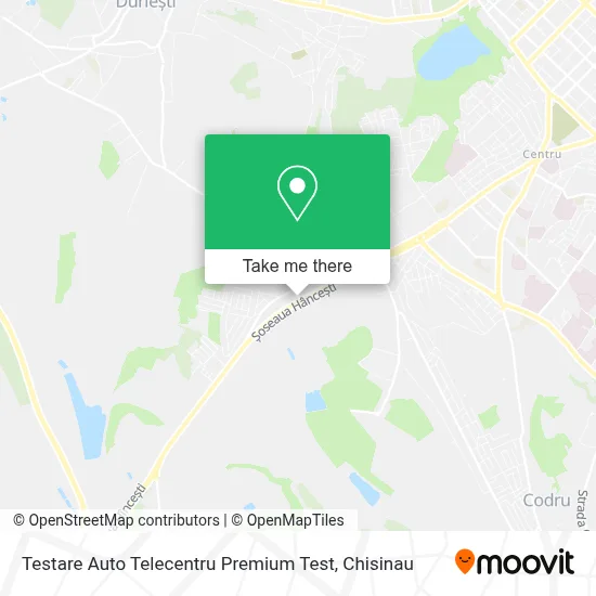 Testare Auto Telecentru Premium Test map