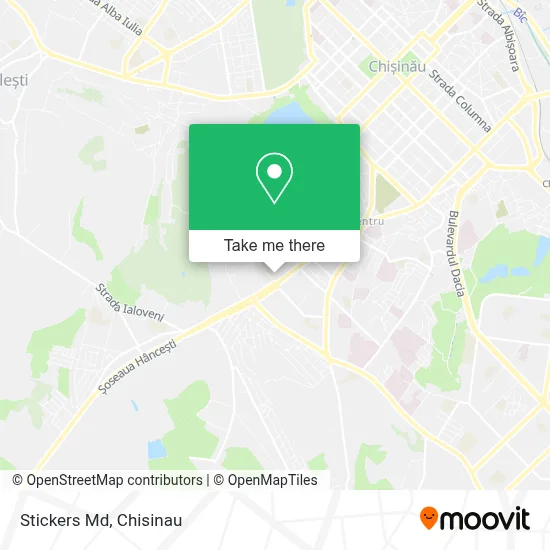 Stickers Md map