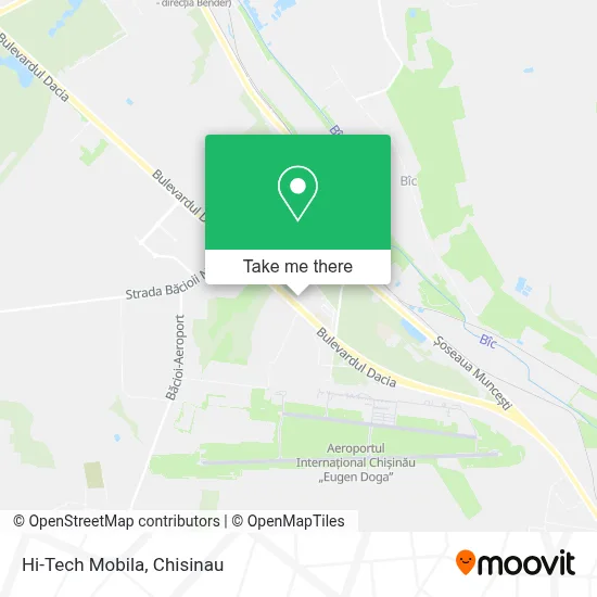 Hi-Tech Mobila map