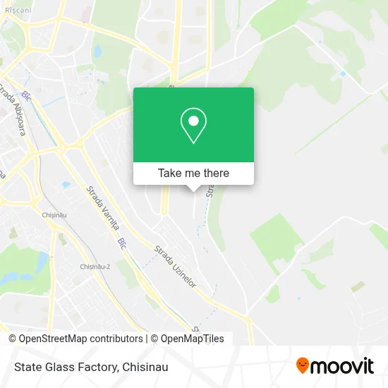 State Glass Factory map