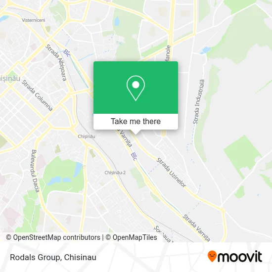 Rodals Group map