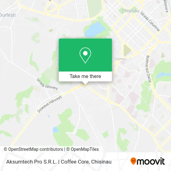 Aksumtech Pro S.R.L. | Coffee Core map