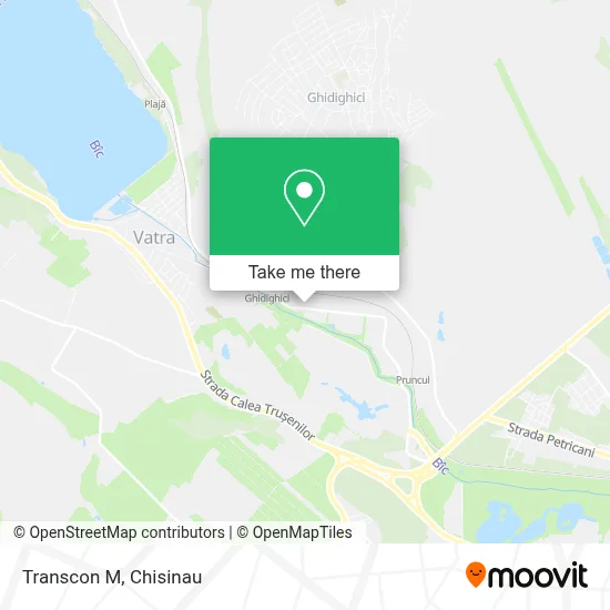 Transcon M map