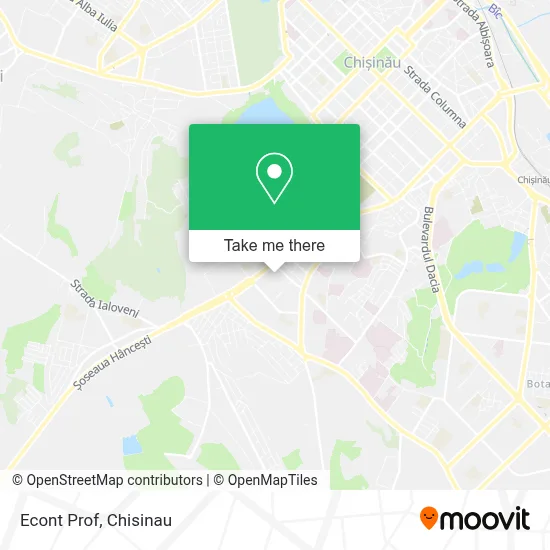 Econt Prof map