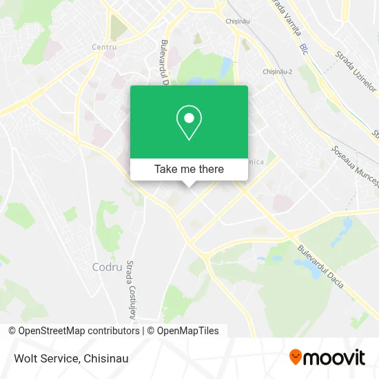 Wolt Service map