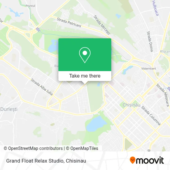 Grand Float Relax Studio map