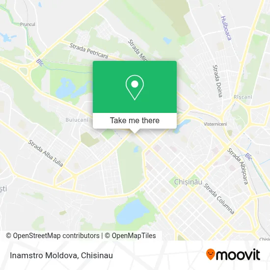 Inamstro Moldova map