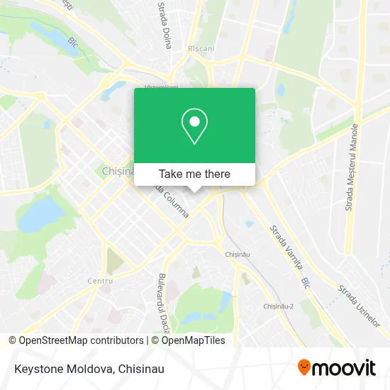 Keystone Moldova map