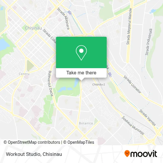 Workout Studio map