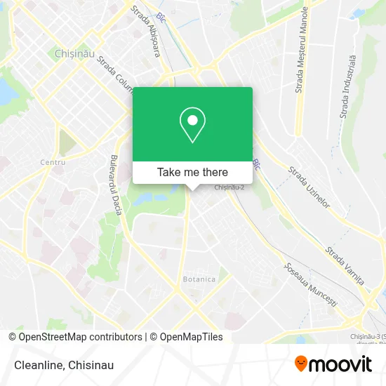 Cleanline map