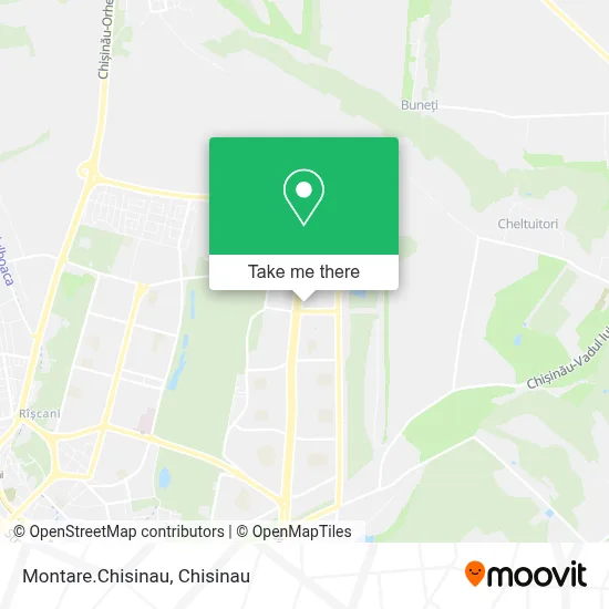 Montare.Chisinau map