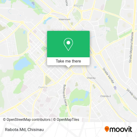 Rabota.Md map