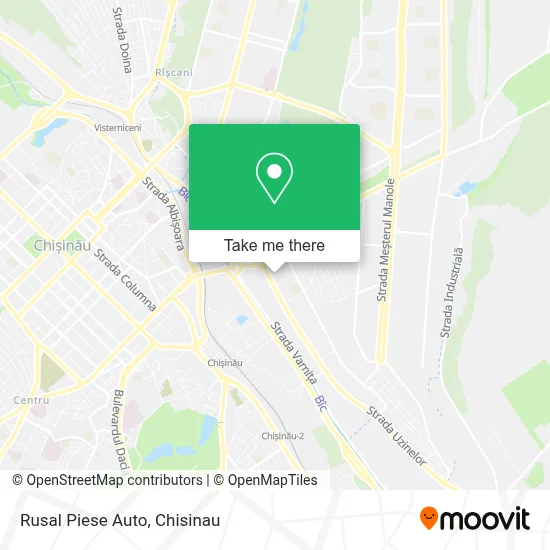 Rusal Piese Auto map