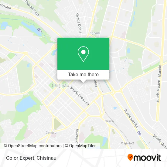 Color Expert map