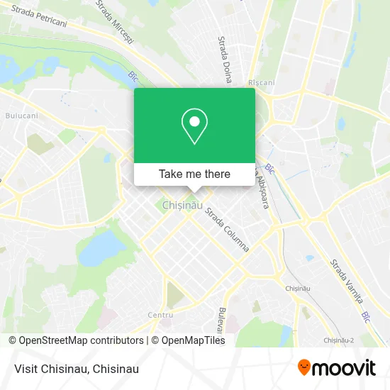 Visit Chisinau map