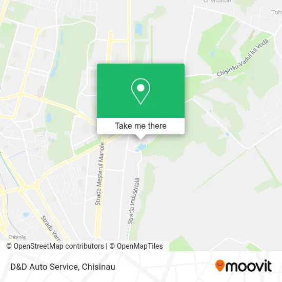 D&D Auto Service map