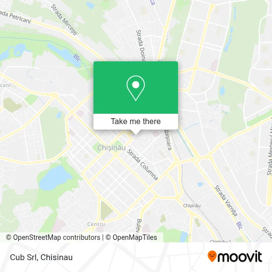 Cub Srl map