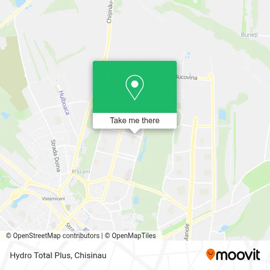 Hydro Total Plus map