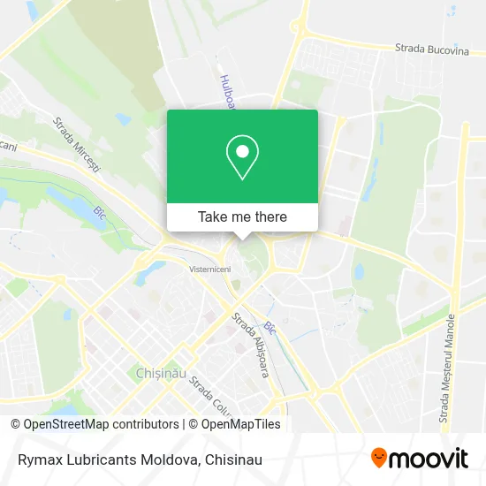 Rymax Lubricants Moldova map
