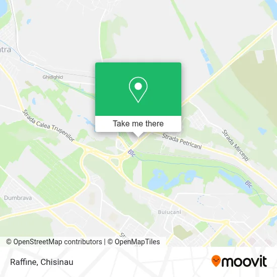 Raffine map