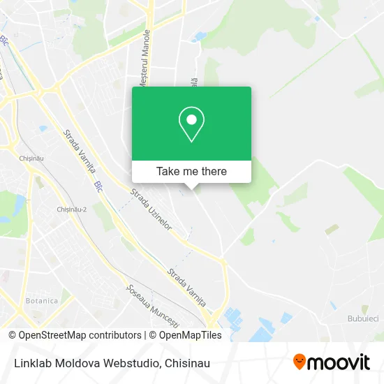 Linklab Moldova Webstudio map