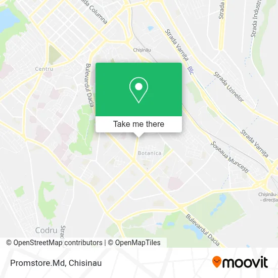 Promstore.Md map