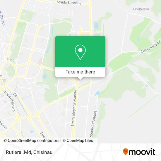 Rutiera .Md map