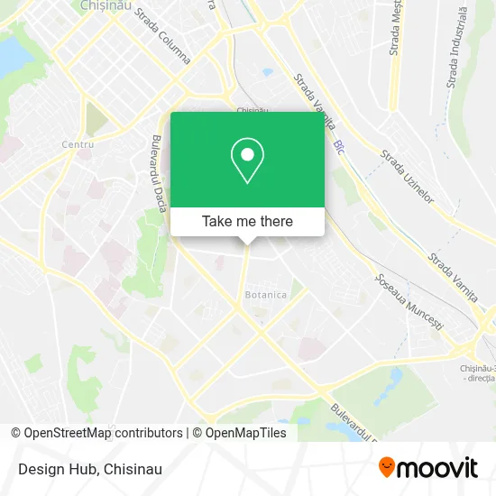 Design Hub map