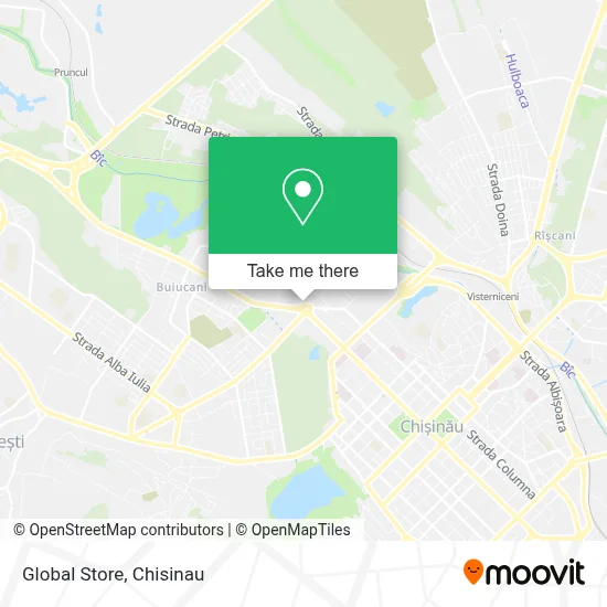 Global Store map