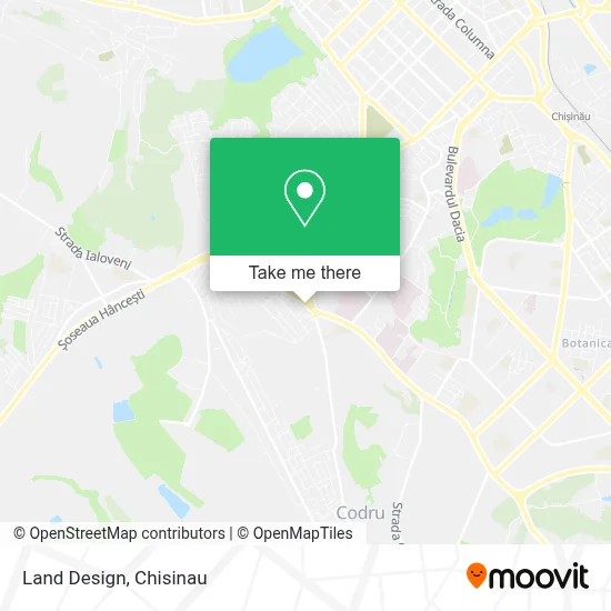 Land Design map