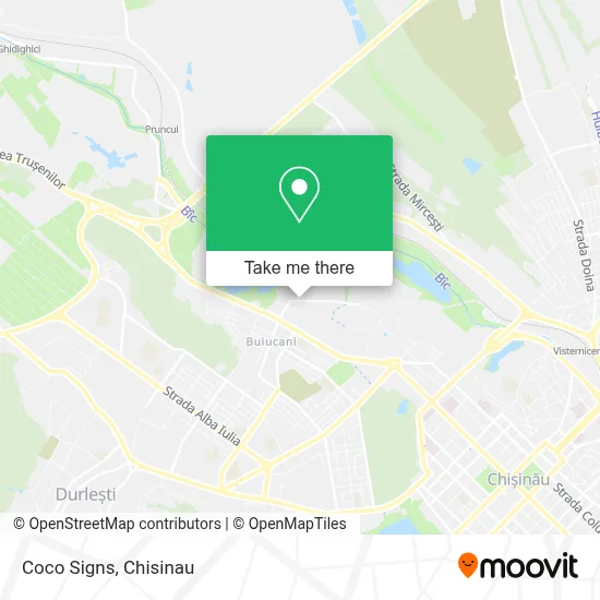 Coco Signs map